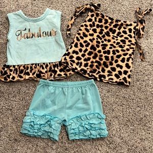 Baby Girl 3 Piece Set 3-6 Months